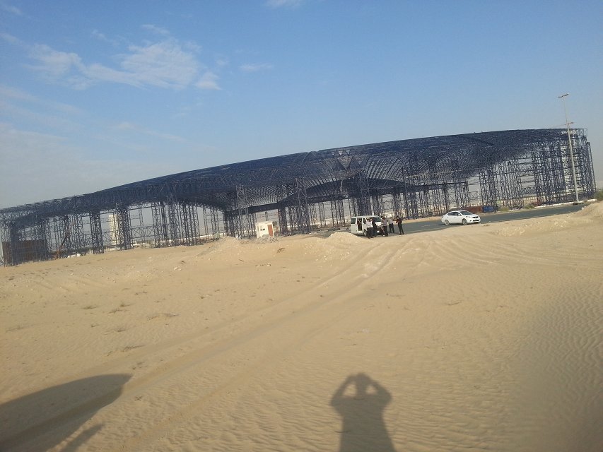 枣阳大型场馆网架工程