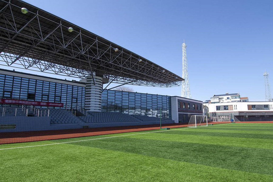 枣阳体育场看台网架工程